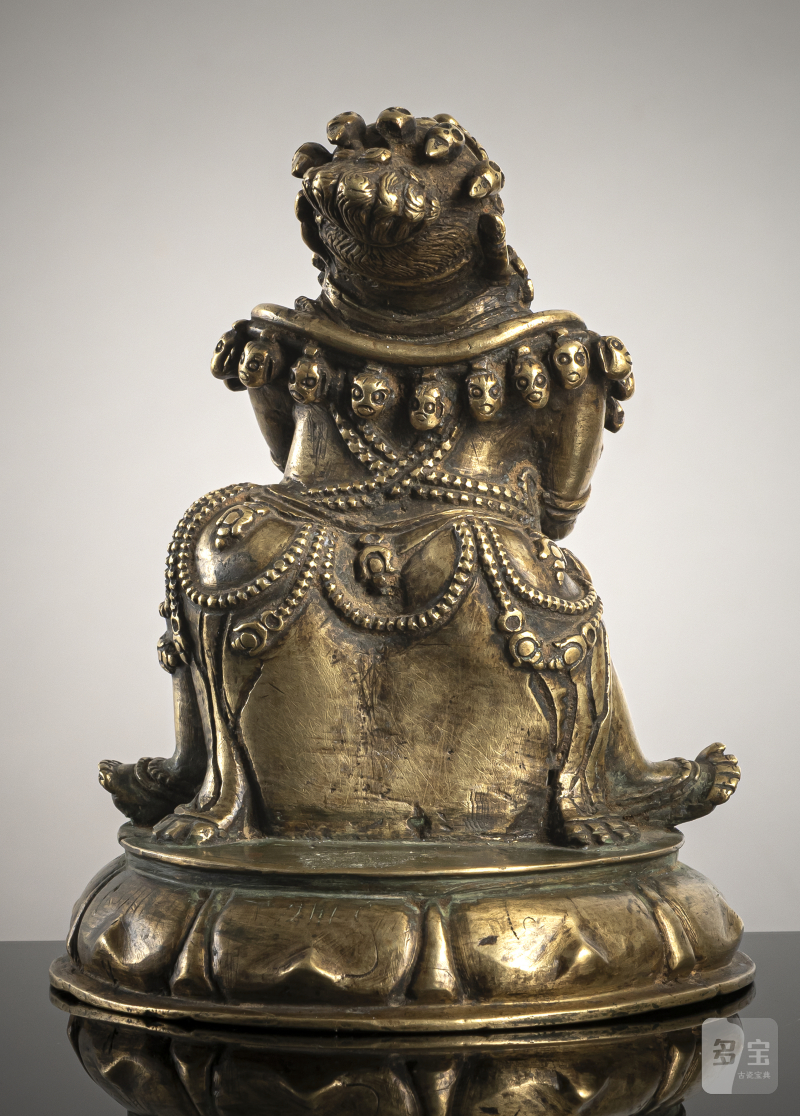 A BRONZE FIGURE OF DHAKA - 图2